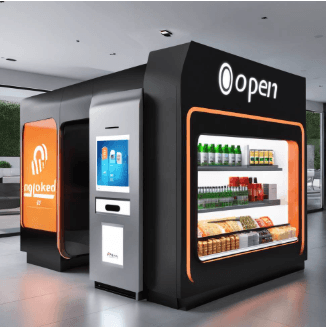 Retail Space City Mall Kiosk